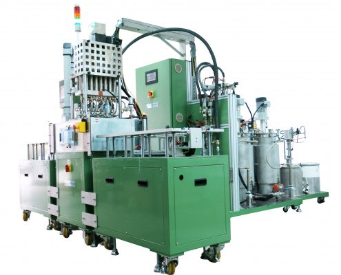 RPA series - Máy pha trộn và đổ keo chân không