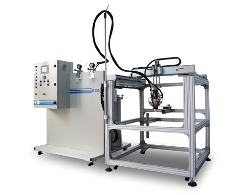 RSG-112-F-XYZ - THIÊT BỊ PHUN GIOĂNG CAO SU XỐP TỰ ĐỘNG